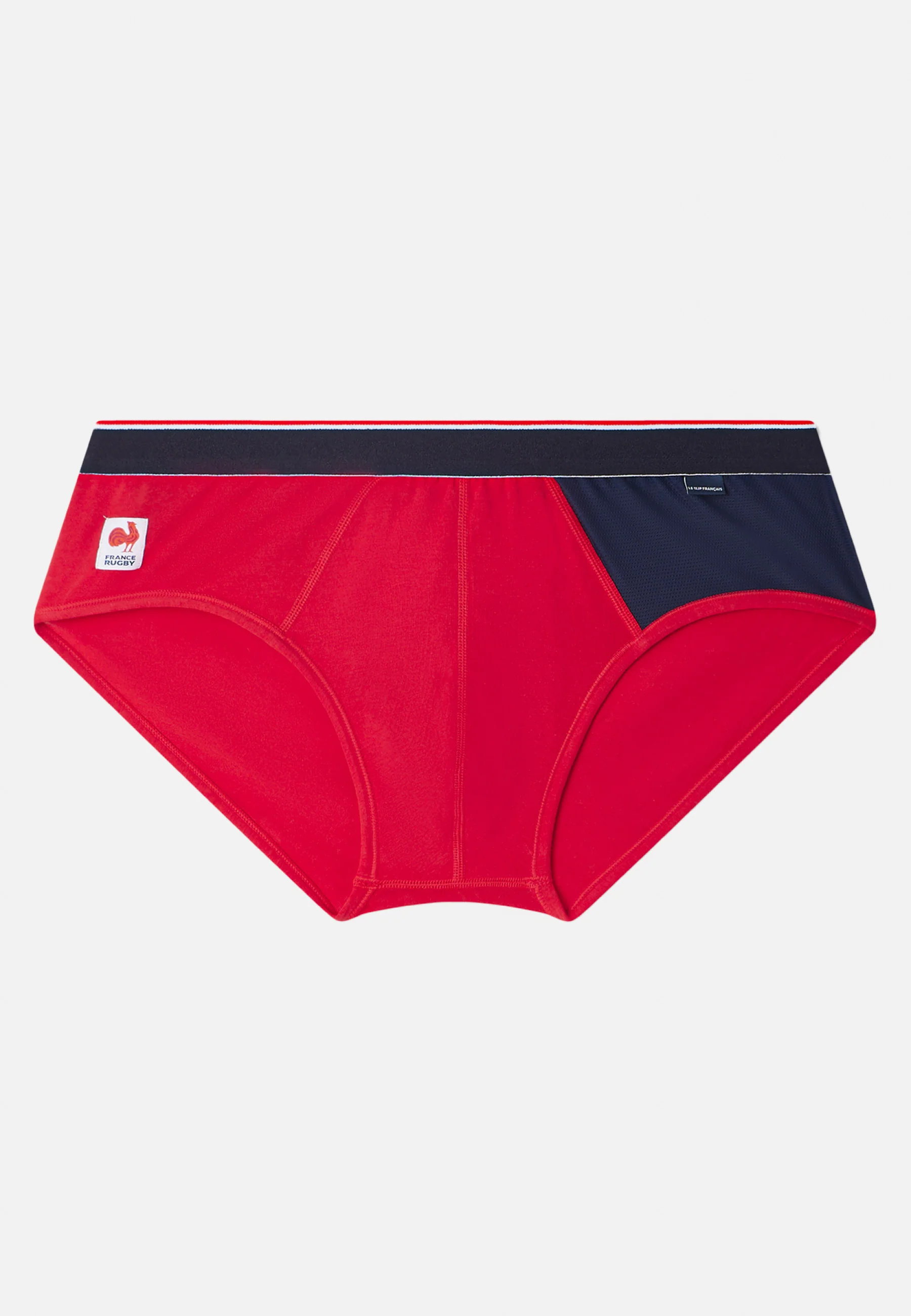 Slip en coton-Terrible Rouge Bleu Marine XV de France