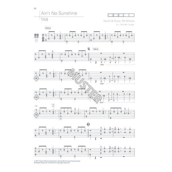 Edition Dux Acoustic Pop Guitar Solos 2