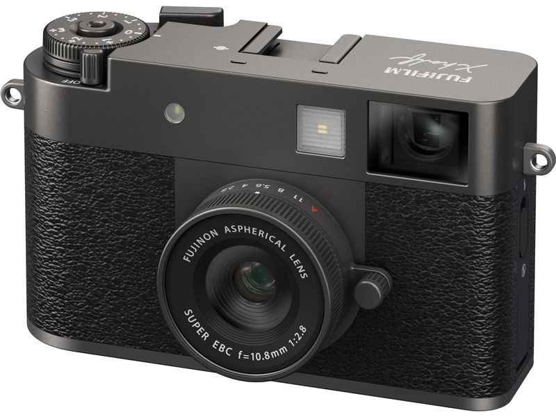 Fujifilm Fotokamera X-Half Charcoal Silver Digitale Halbformatkamera