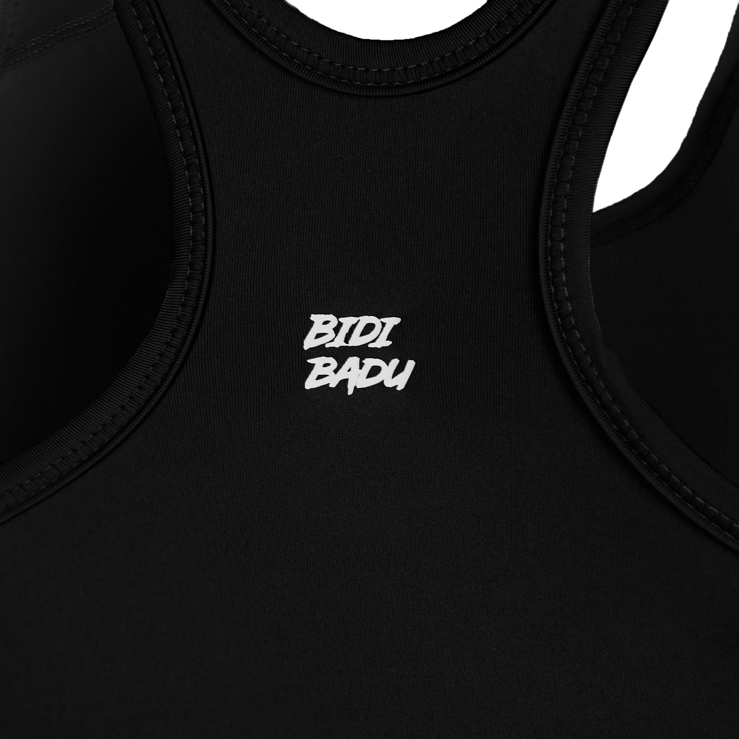 BIDI BADU Crew Medium Support Soutien-gorge Sport Femmes - Noir