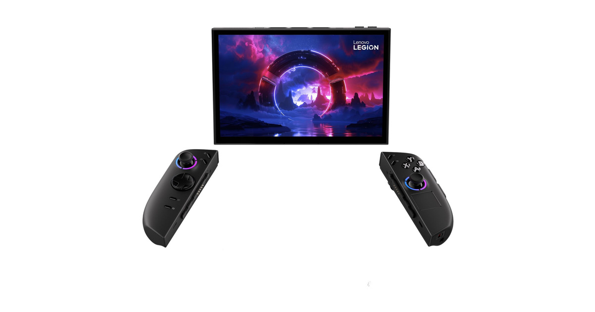 LenovoLegion Go 8ASP2 (83N00012MH) spelconsole  (Zilver, 32 GB | 2 TB | Wi-Fi 6E | BT | Windows 11 Home | 144 Hz)