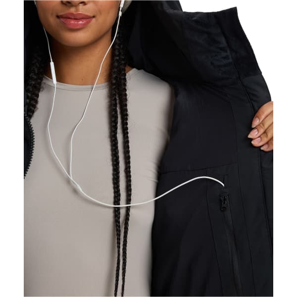 Veste de ski ROXY ALOFTED PUFFY TRUE BLACK
