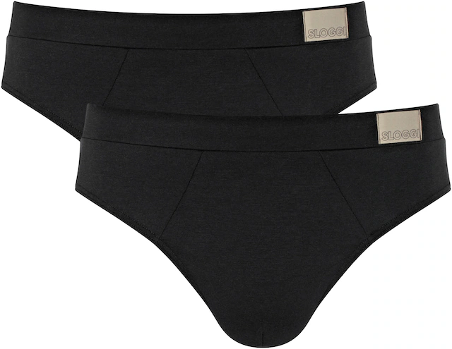 sloggi Slip »Men GO Natural« 2er Pack,  Tunnelbund, ohne Eingriff