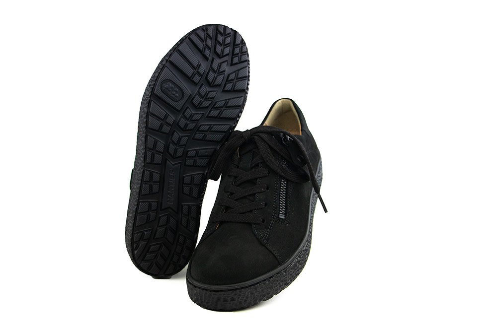 Hartjes Phil Shoe Schwarz Nubuck