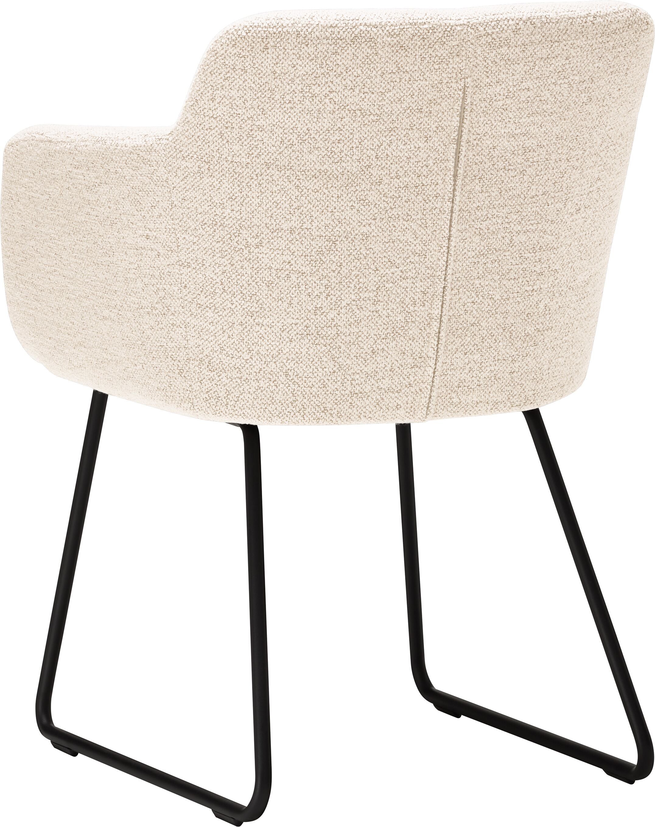 PECORA Stuhl - Beige / B: 57.5 cm x T: 58.0 cm x H: 76.0 cm