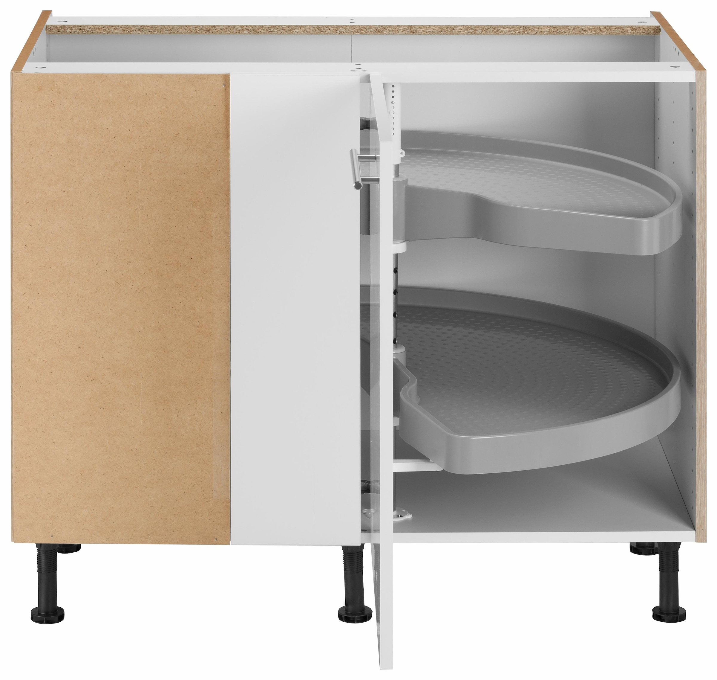 OPTIFIT Unterschrank 1/2 Karussellböden für Eckunterschränke,