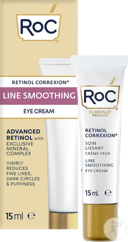 RoC Retinol Correxion Line Smoothing Soin Yeux Nuit Tube 15ml