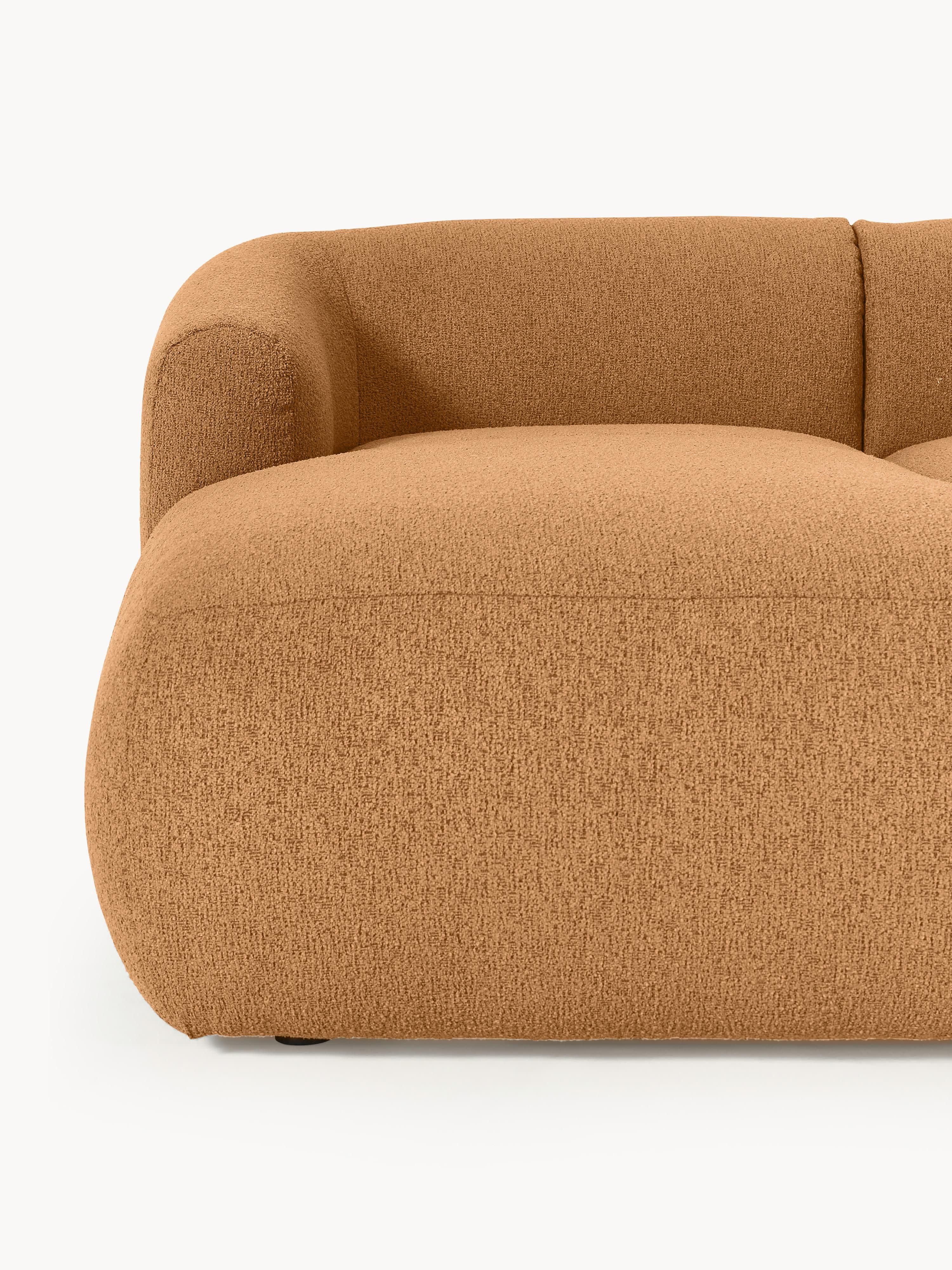 Modulaire bouclé hoekbank Sofia (3-zits)
