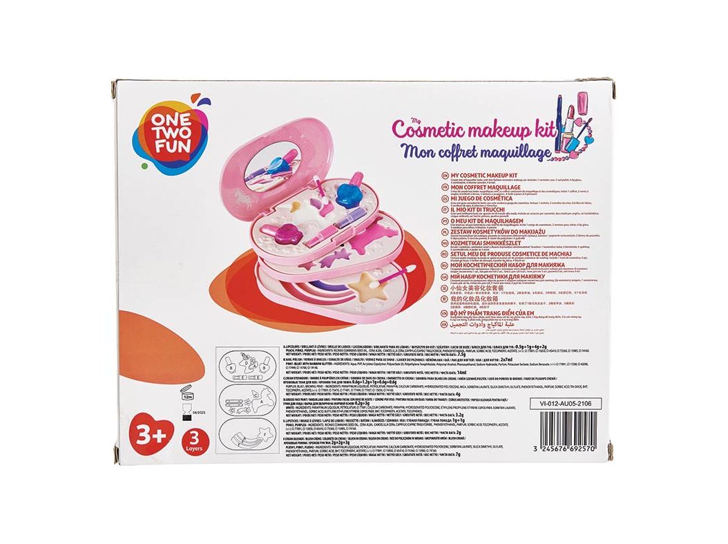 CONJUNTO DE COSMÉTICA ONE TWO FUN