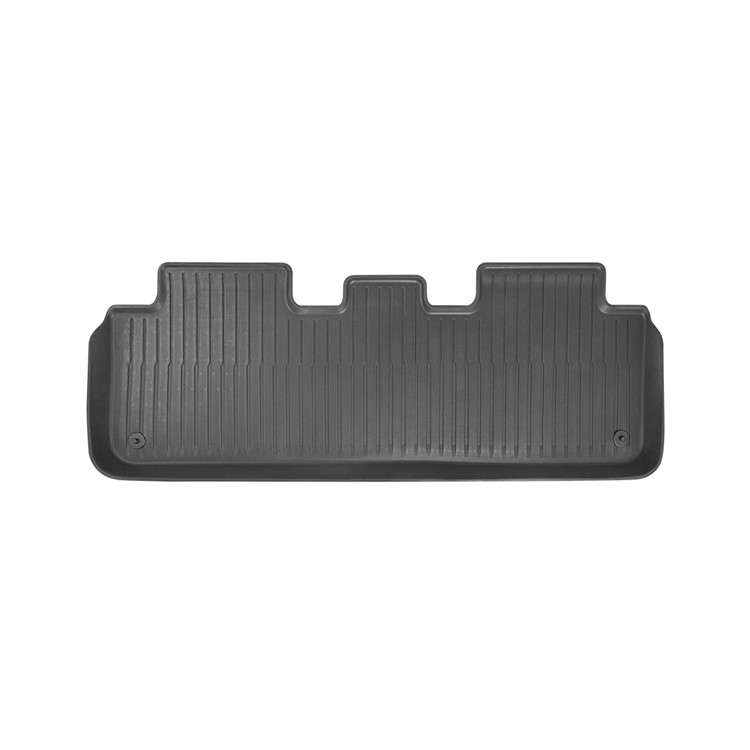 (6-tlg. Set) Tesla Model Y Fussmatte Anti-Rutsch Auto Boden Schutz Teppich - Schwarz