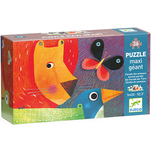Djeco grote puzzel dierenparade (36st) DJ07171