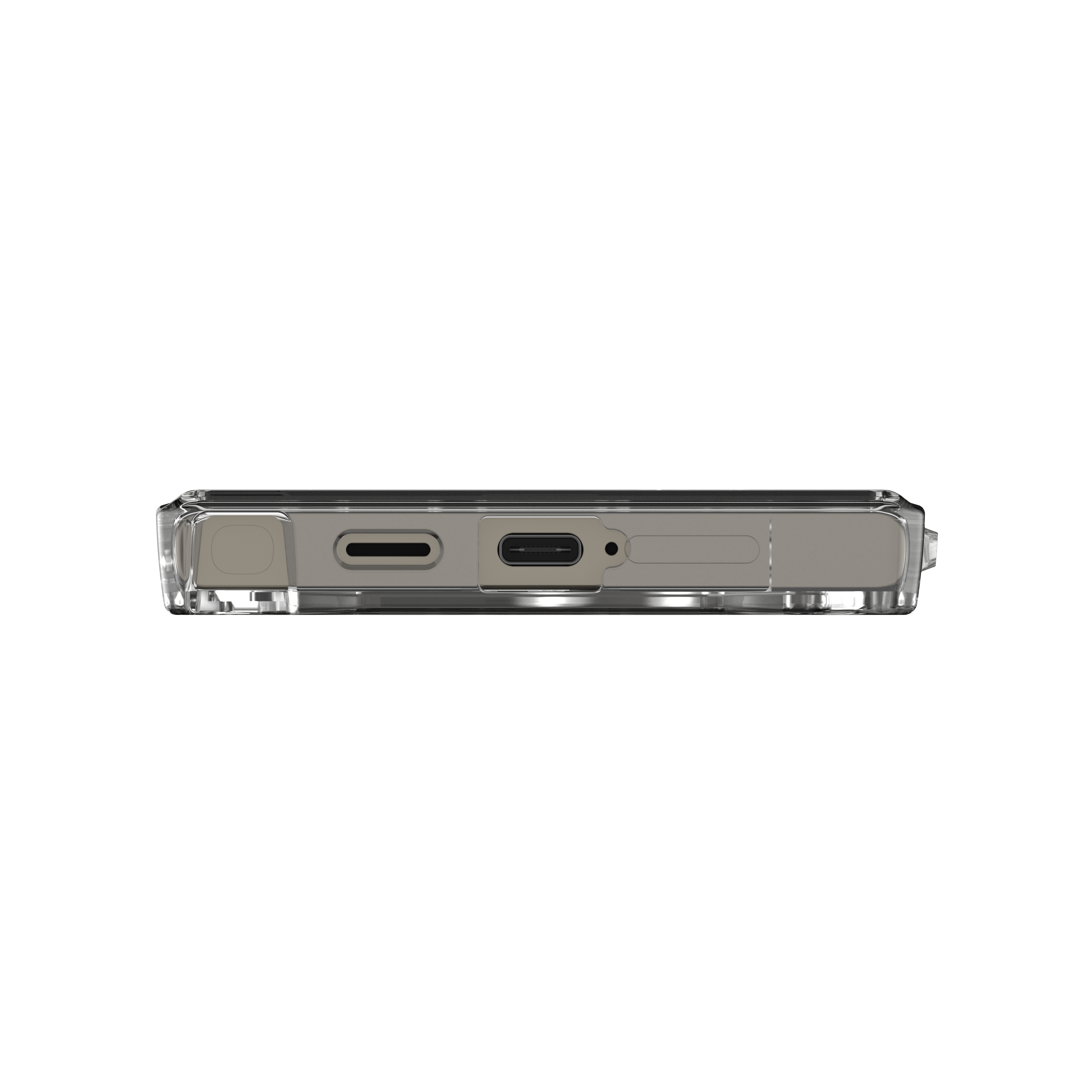Samsung Galaxy S24 Ultra Schutzhülle Plyo Pro MagSafe-Modul (214431114333) - Transparent (Silver)