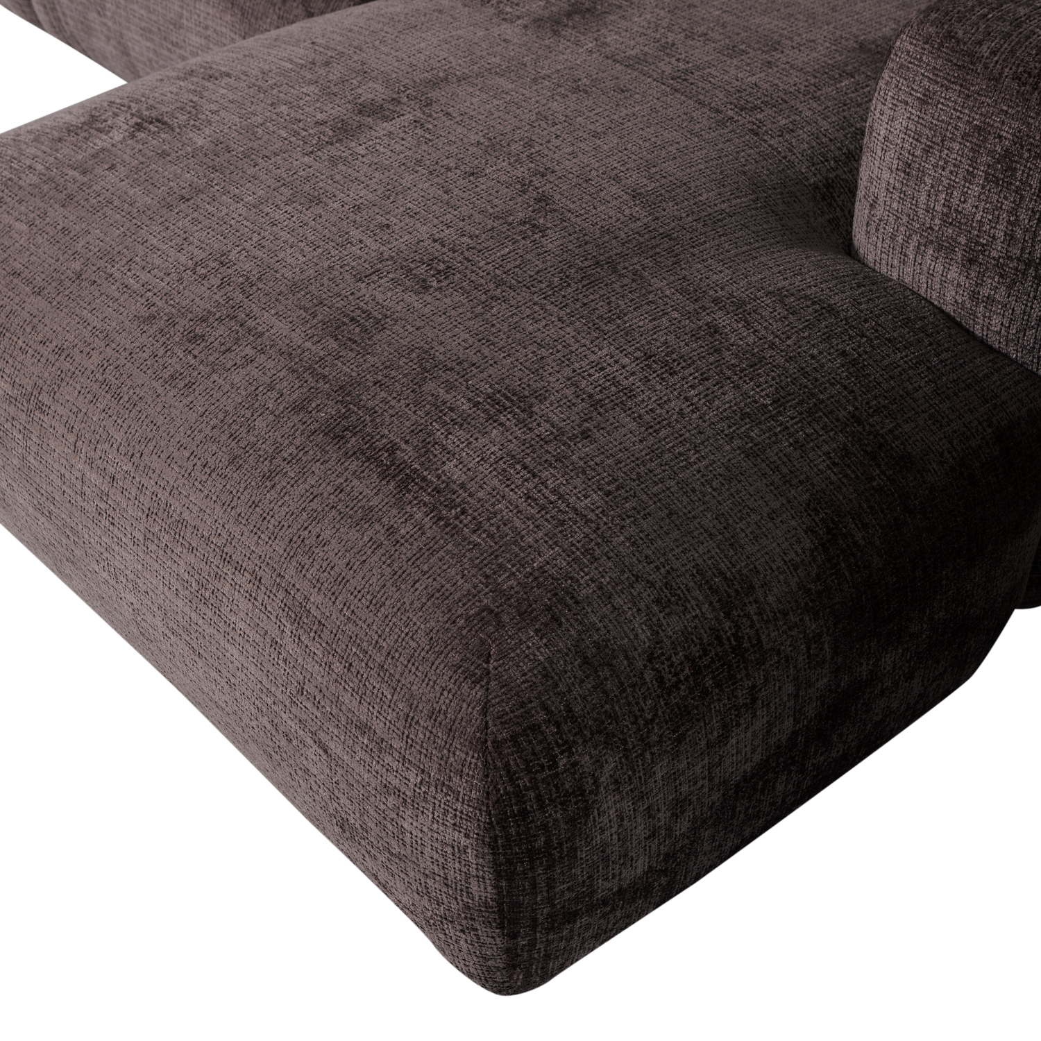 WOOOD Cloud Chaise Longue Rechts - Bruin