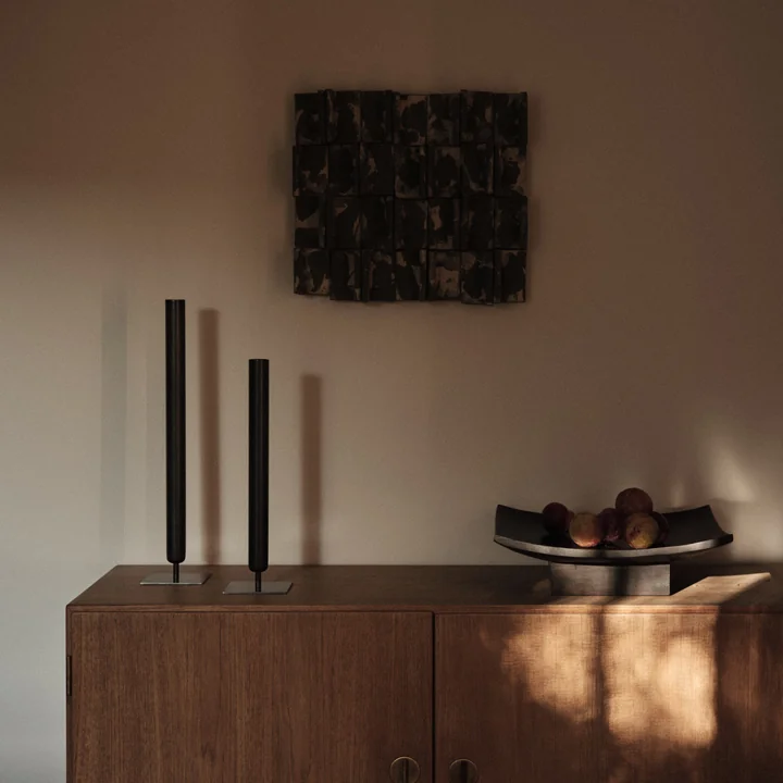 Audo - Stance Vase, H 40 cm, Messing brüniert