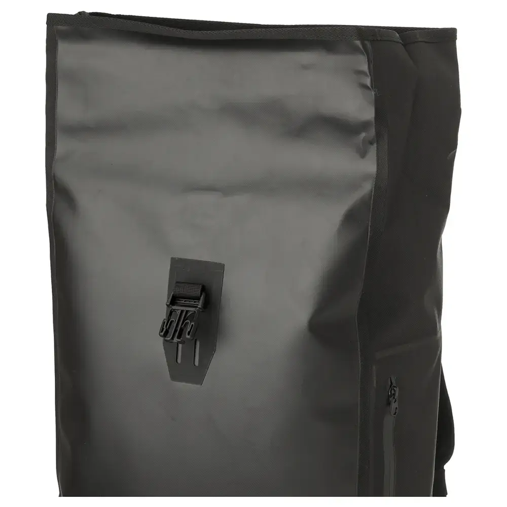 AGU Clean Single Shelter Click'nGo Large 21L Fietstas/Rugzak Zwart