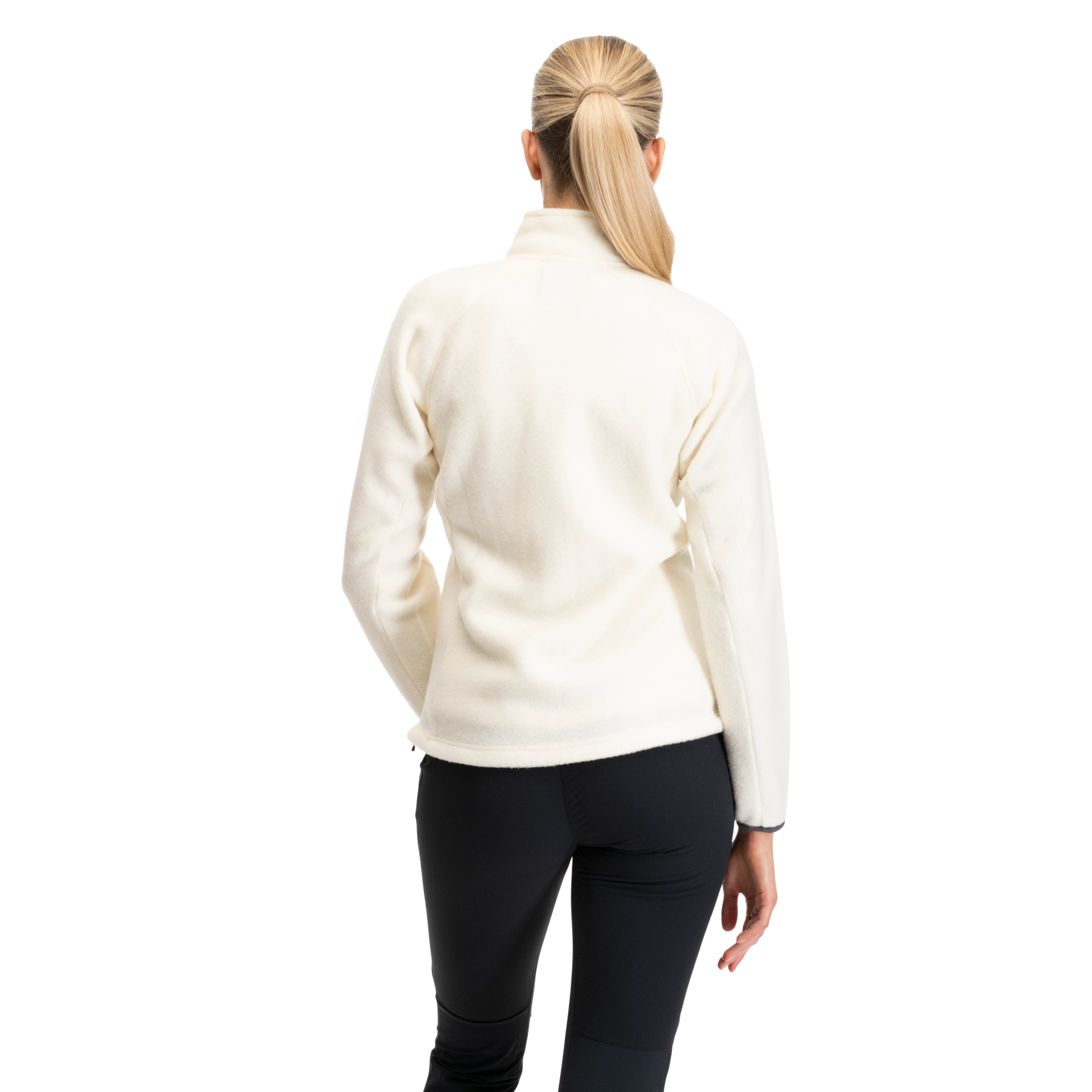 Rabot Merino Fleece Midlayer Jacket Women Vanilla White