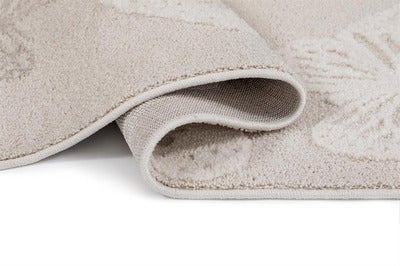 KMCarpets Gulvteppe Sommerfugl 120x170, Creme