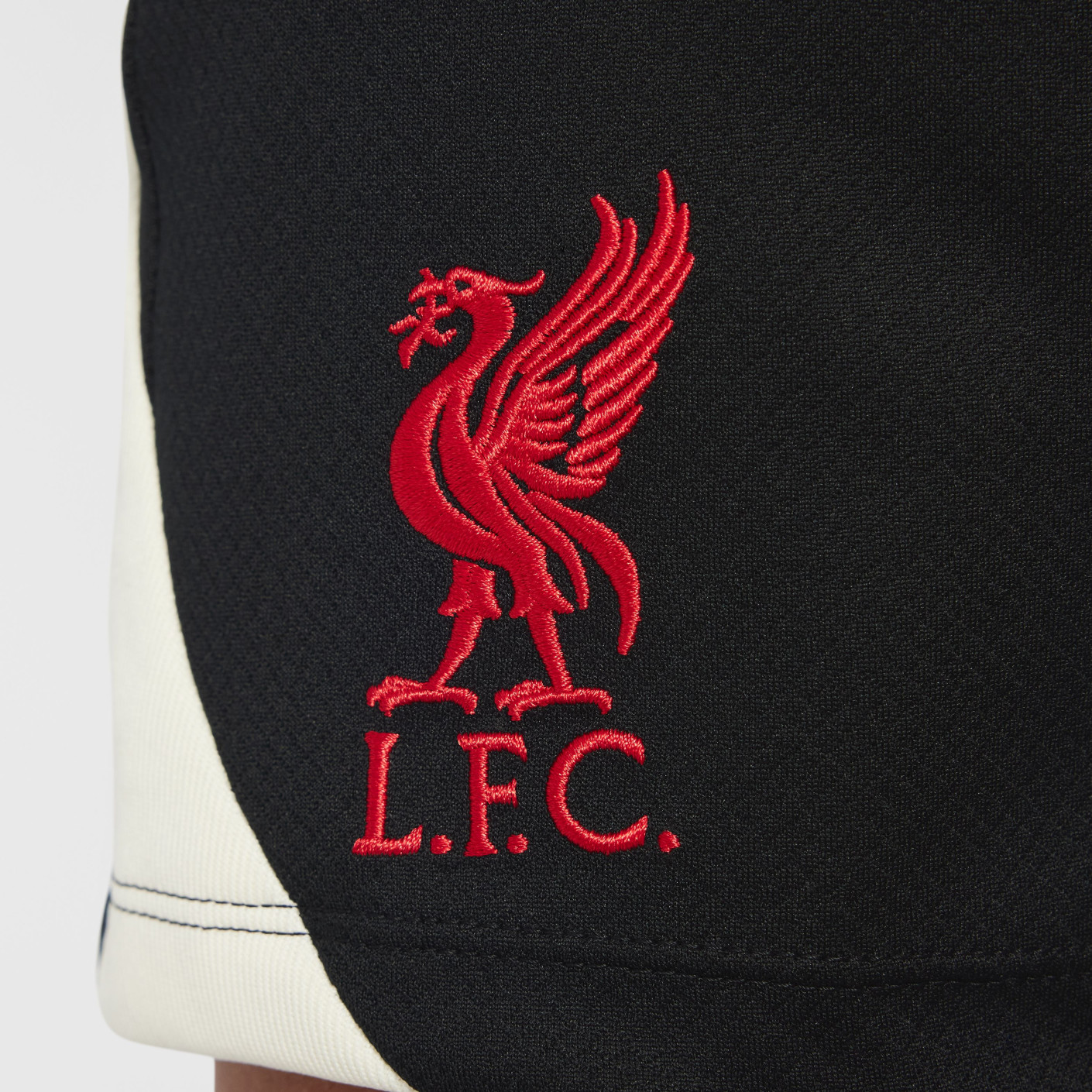 Nike Liverpool Strike Trainingsset 2024-2025 Kids Zwart Gebroken Wit Rood