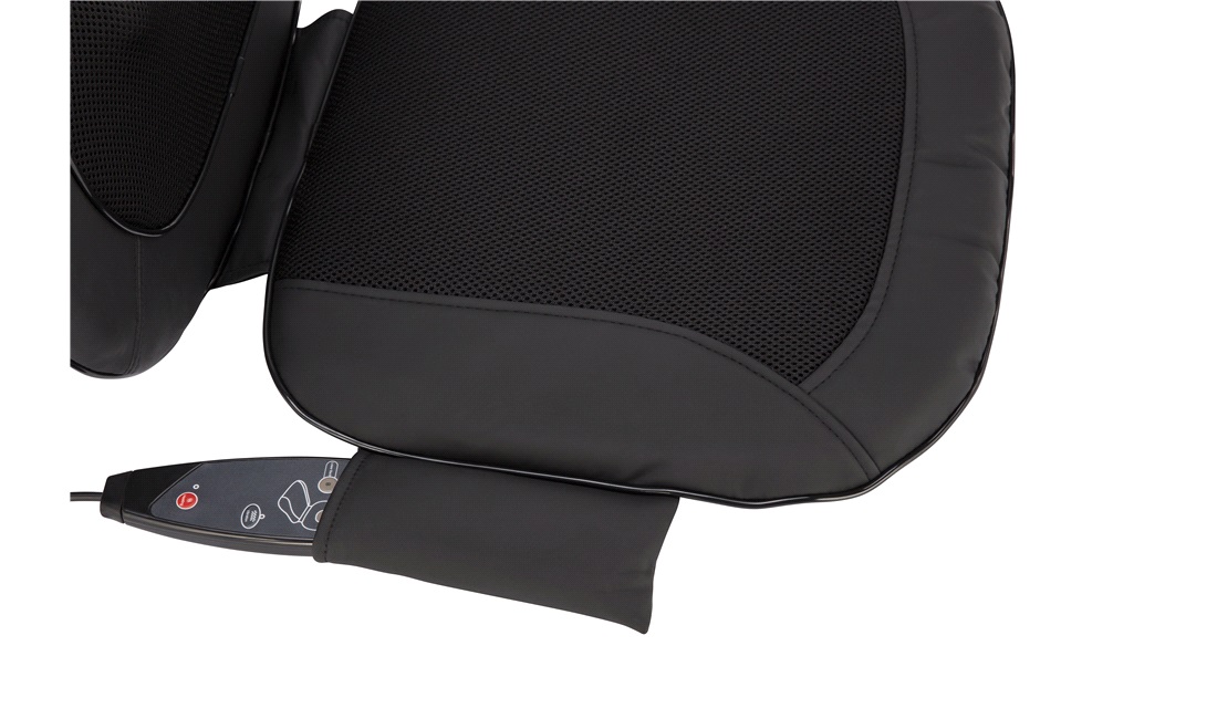 Massagesæde med varme bil/hjem 12/230V