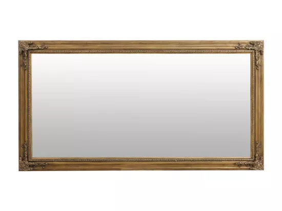 Grand miroir rectangulaire Bois Or - Les Miroirs D'Interior'S Interior's