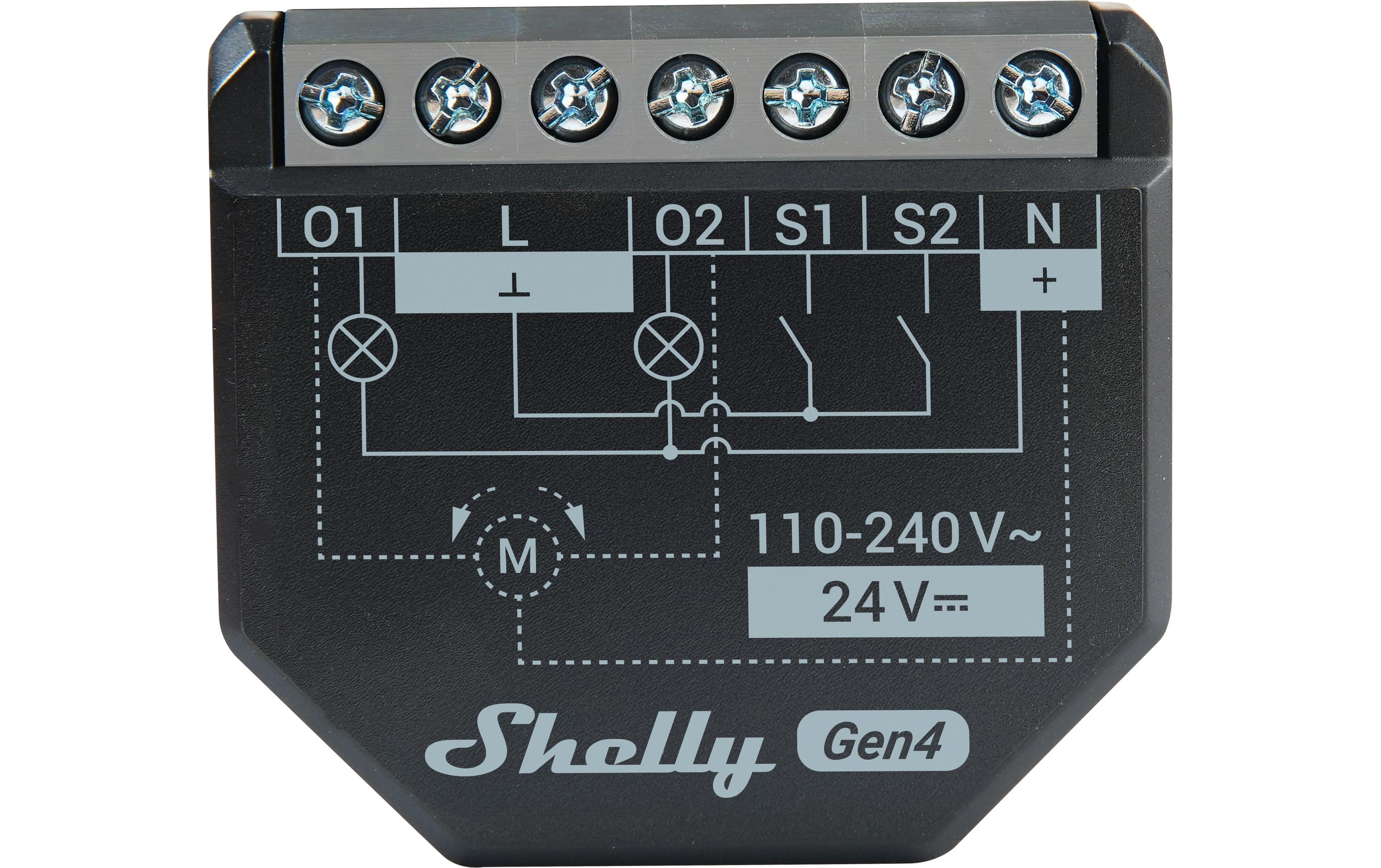 2PM Gen4 WiFi-Switch MatterWLAN Schalt-Messaktor
