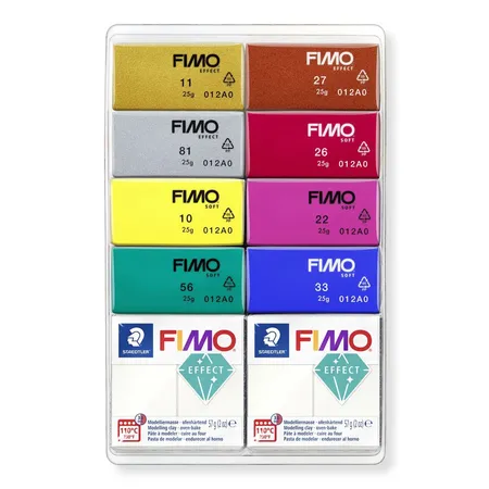 STAEDTLER® FIMO® Modelliermasse Set Fimo effect pearls MP