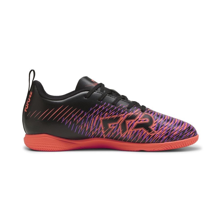 PUMA Future 8 Play IT Unlimited - Noir/Blanc/Glowing Red Enfant