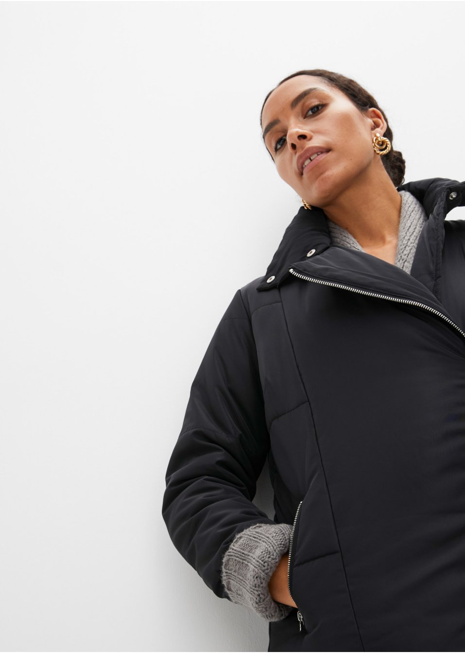 Manteau matelassé en polyester recyclé