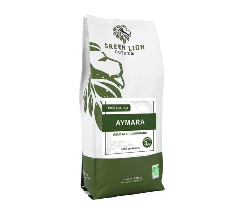 1 kg café en grain Bio Aymara - Green Lion Coffee