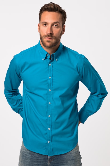 Hemd, Langarm, Buttondown-Kragen, Modern Fit, bis 8 XL