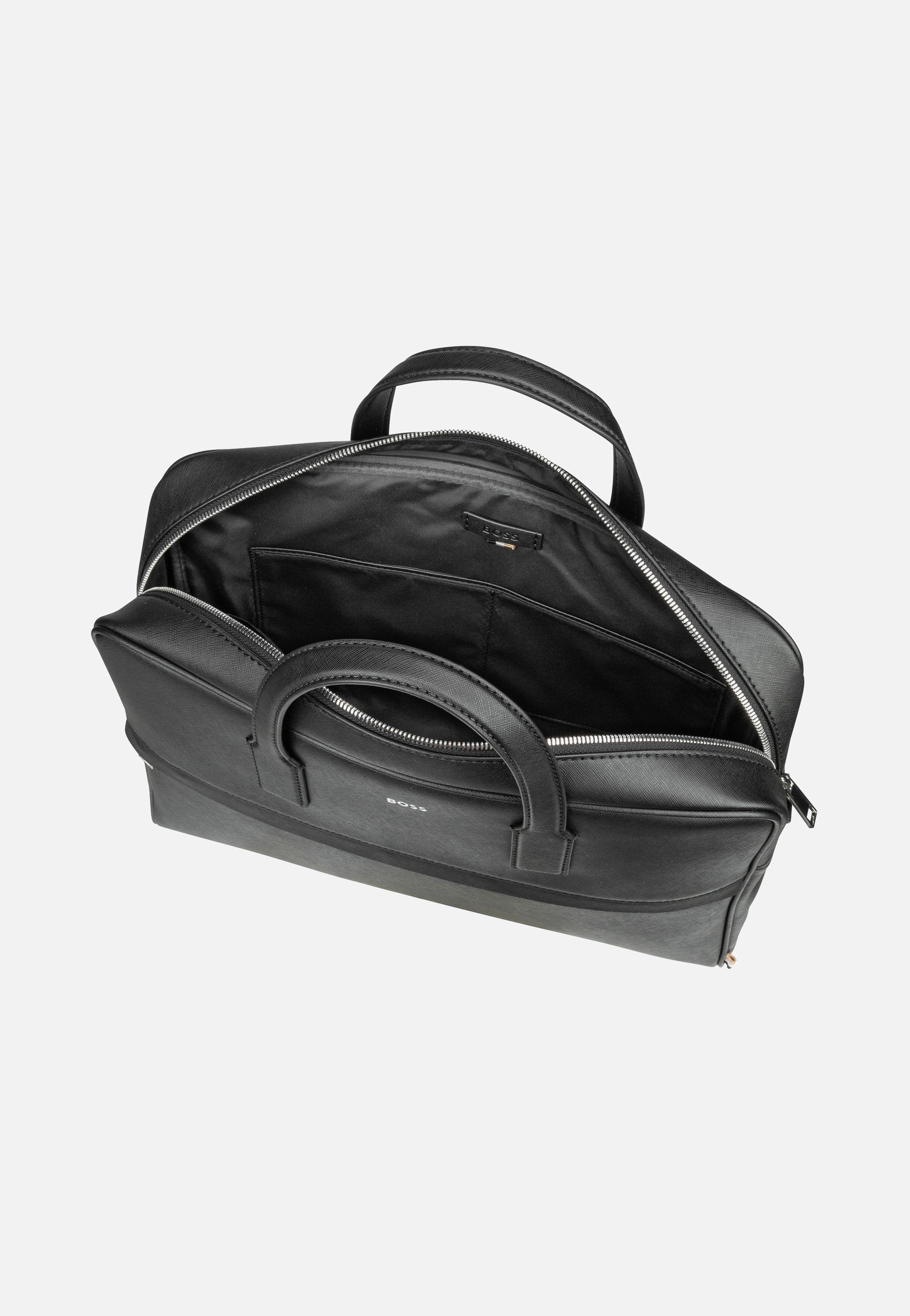 Zair Small Document Case Black - Aktentasche