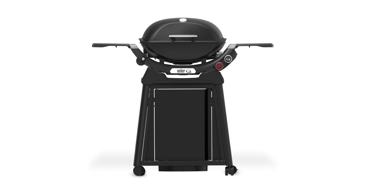 WeberQ 2800N+ gasbarbecue met onderstel  (Zwart, 2 Branders | Propaan/butaan)