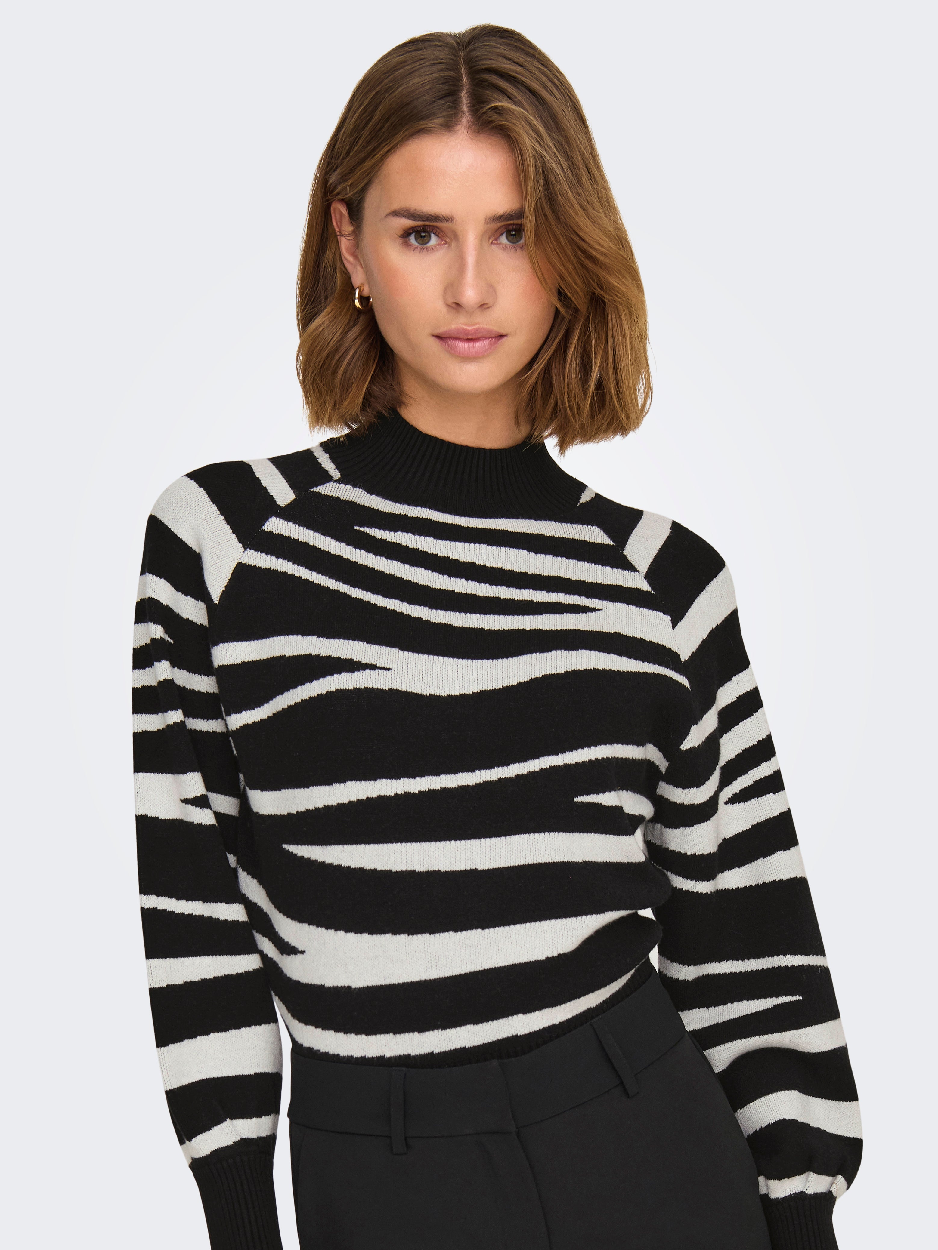 ONLFRIDA Strickpullover Black