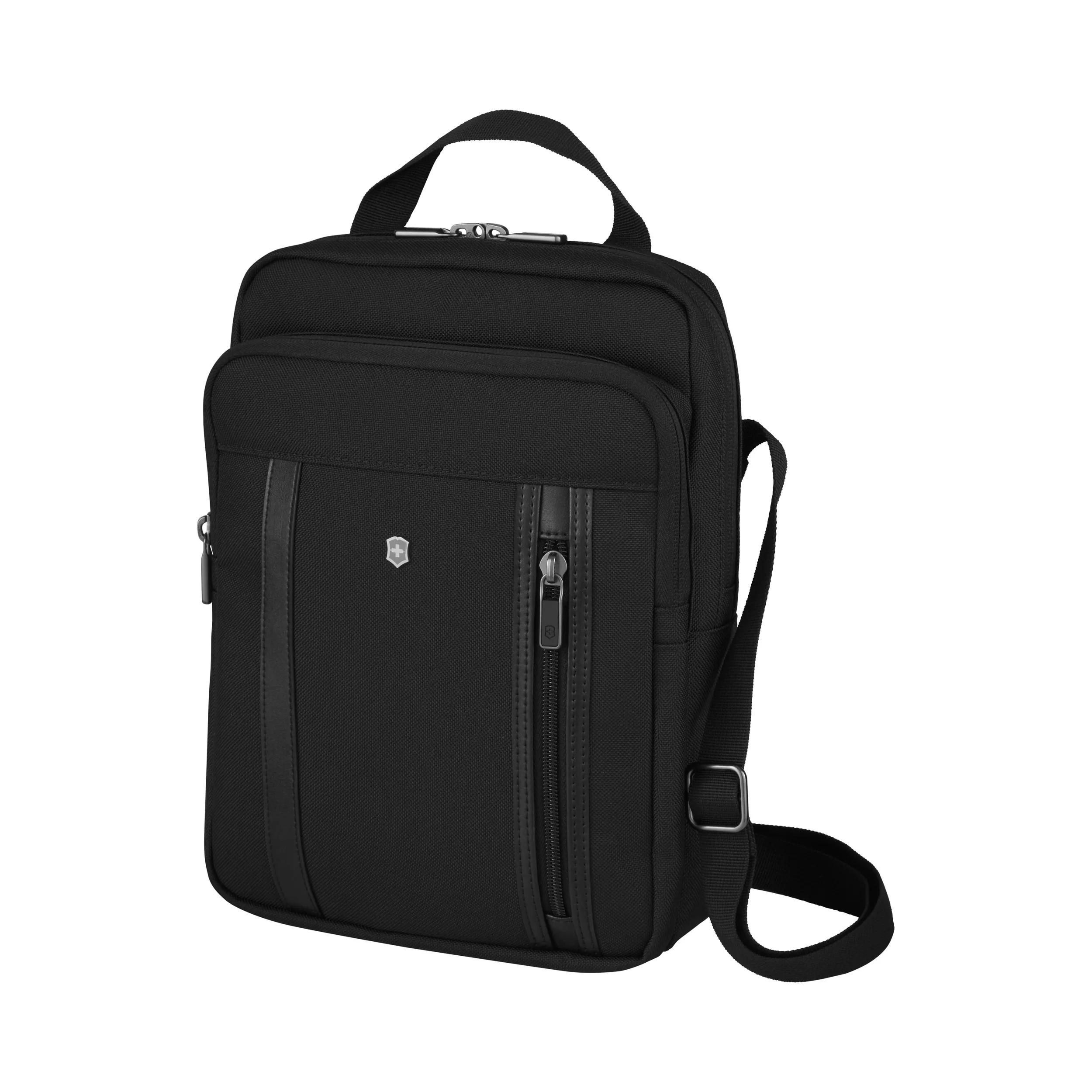 Werks Professional CORDURA® Crossbody Laptop Bag-schwarz