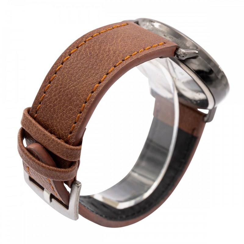 Montre Homme CHTIME bracelet Cuir Marron