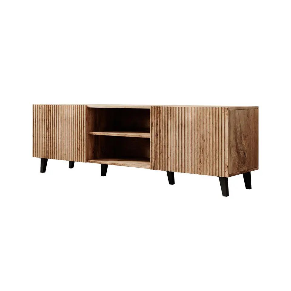Meubella - TV-Meubel Vintar - Eiken - 150 cm