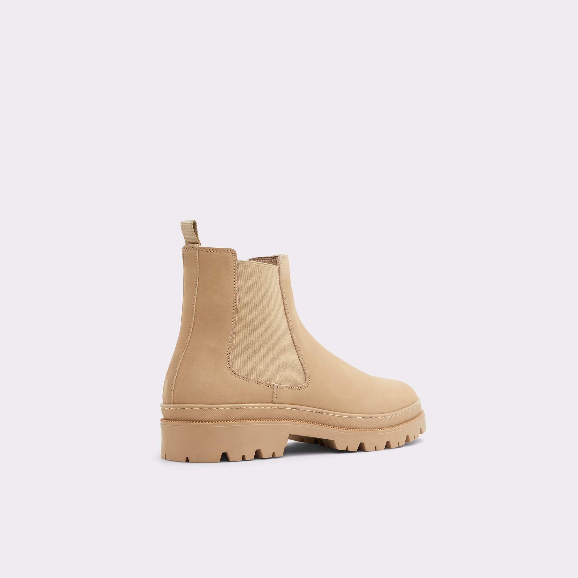 Alencia Dark Beige Men Chelsea boots