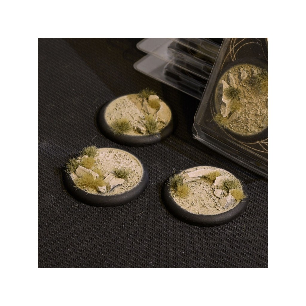 Arid Steppe Bases, Round Lip 50mm (x3)