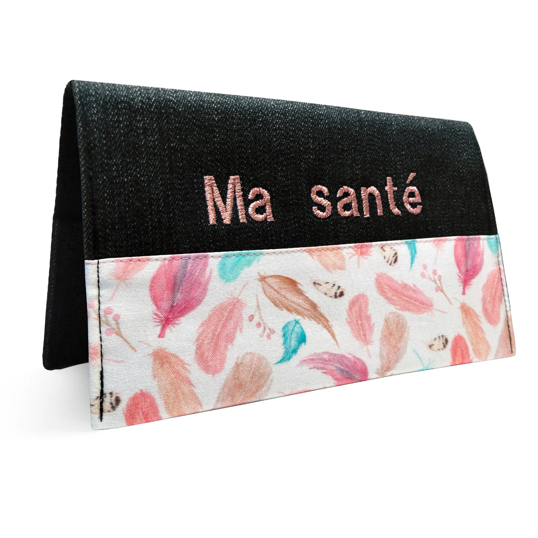 Loliko Protège Carnet de Santé - Plumes