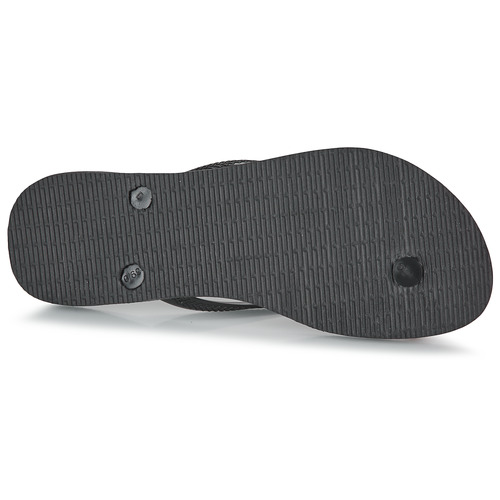 Havaianas - SLIM LOGO METALLIC - Noir