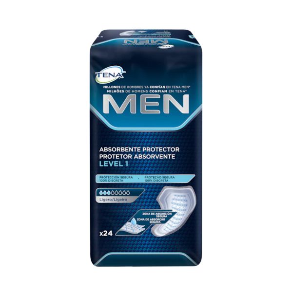Tena Men Level 1 Penso Absorvente Protetor 24 Unidades