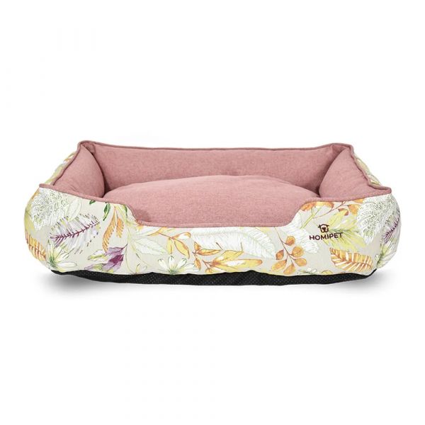 Homipet Cama Bucareste Pink Feather 50 x 40 cm