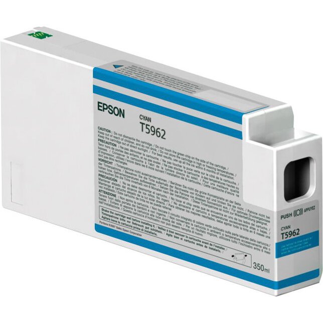 Epson Encre Pigment Cyan SP 7700/9700/7900/9900/7890/9890 (350ml)
