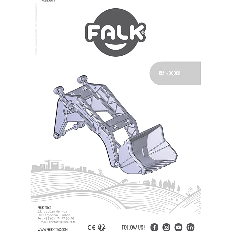 Falk Toys frontlæsser
