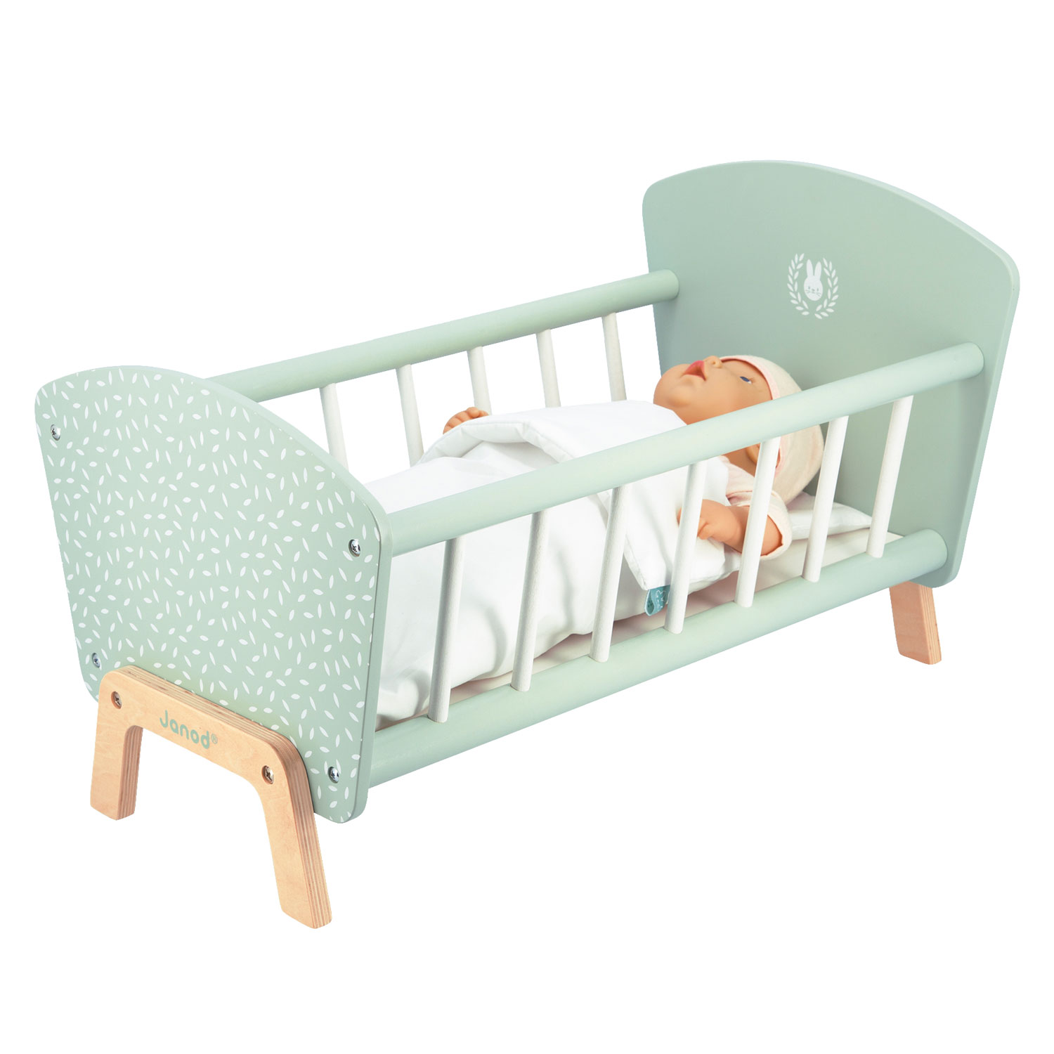 Janod Zen - Houten Poppenbed