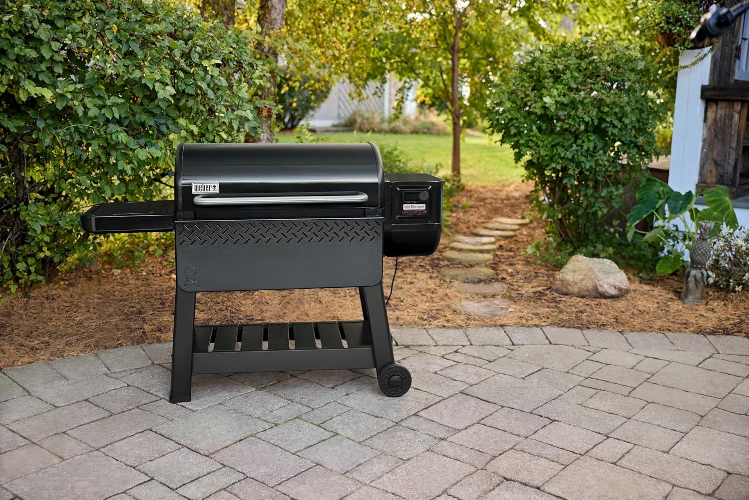 Weber SEARWOOD 600 XL Pellet-Klapptisch 91,4 cm