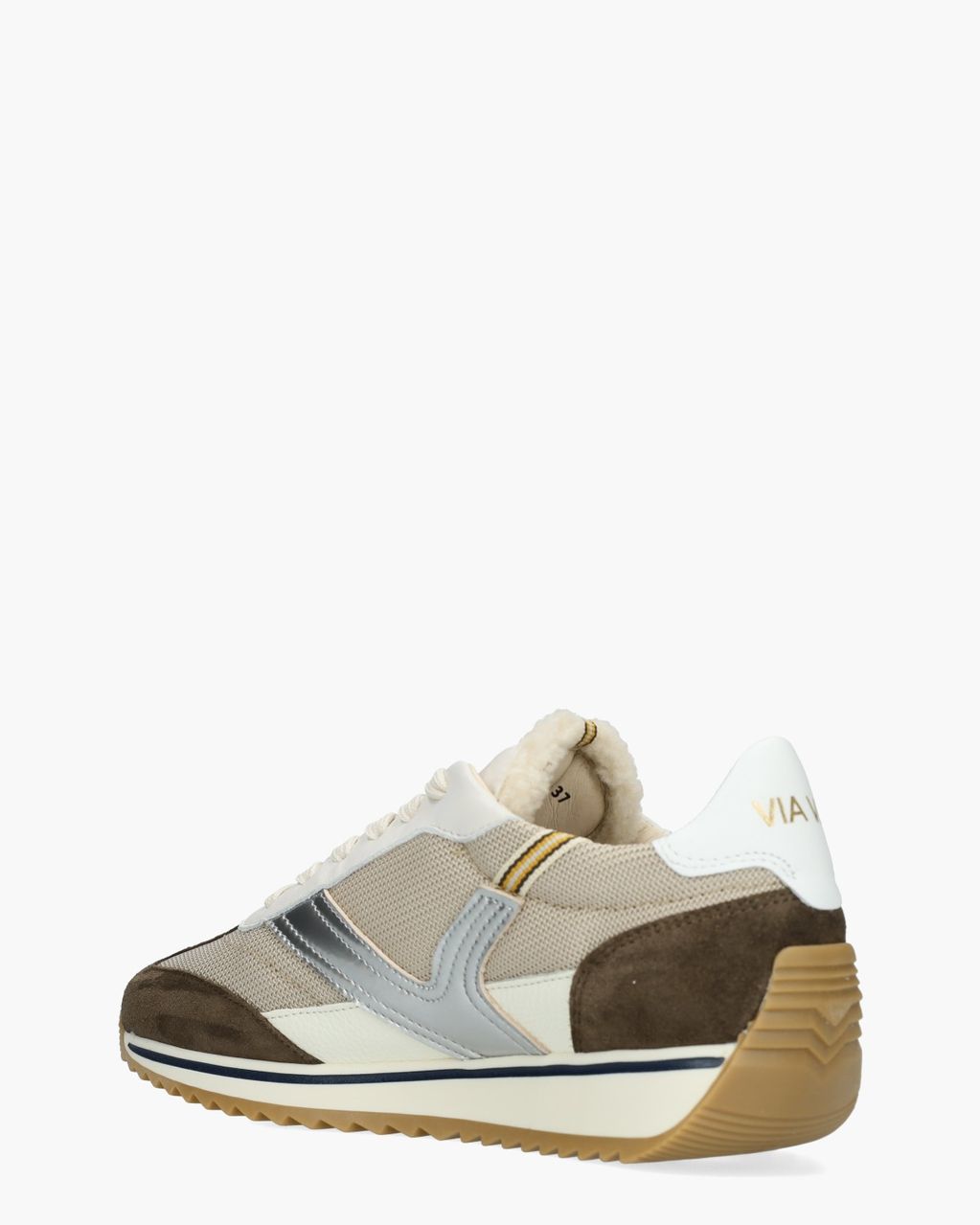 Via Vai Mikki Natalia Beige/Multicolor Damessneakers