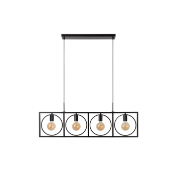 Lucide hanglamp Suus zwart 107,8x23,5 cm (lxb)