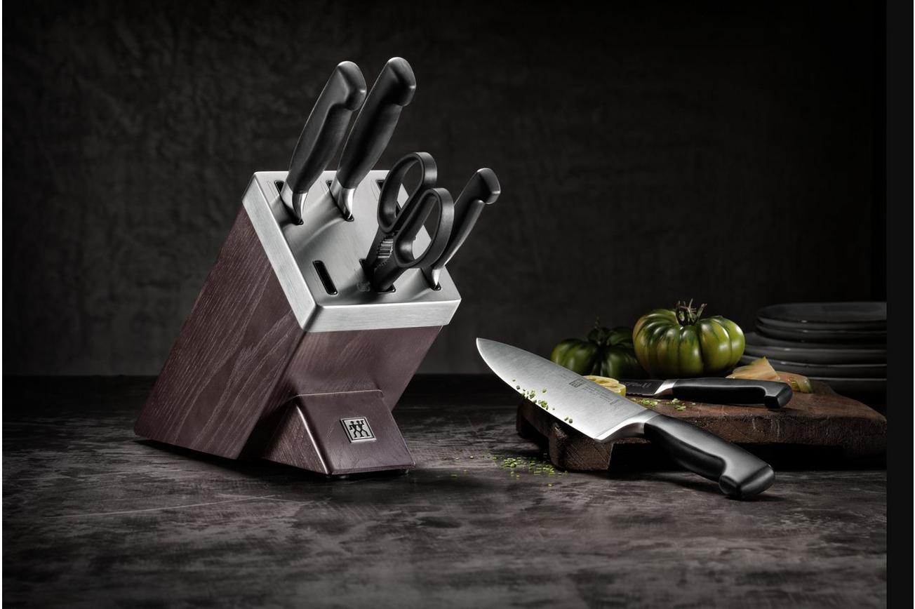 Zwilling J.A. Henckels Four Star SharpBlock-messenblok, 7-delig, 35145-000