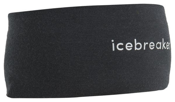 Bandeau Unisexe Icebreaker Merinos 200 Oasis Noir